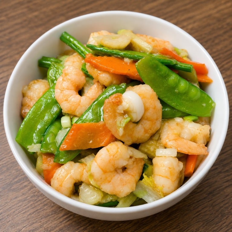 Shrimp Snow Peas 雪豆虾