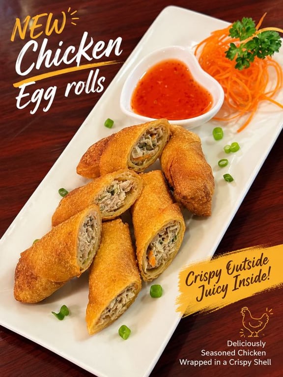 Chicken Egg Rolls