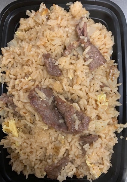 21. 牛炒饭 Beef Fried Rice