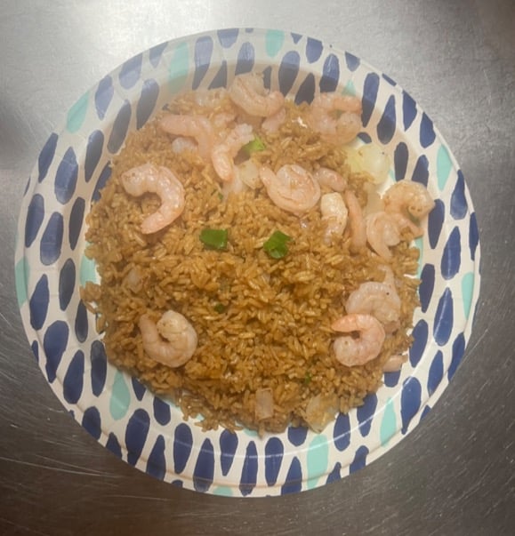 27. 虾炒饭 Shrimp Fried Rice