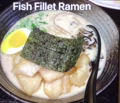 R7. Fish Fillet Ramen Bowl