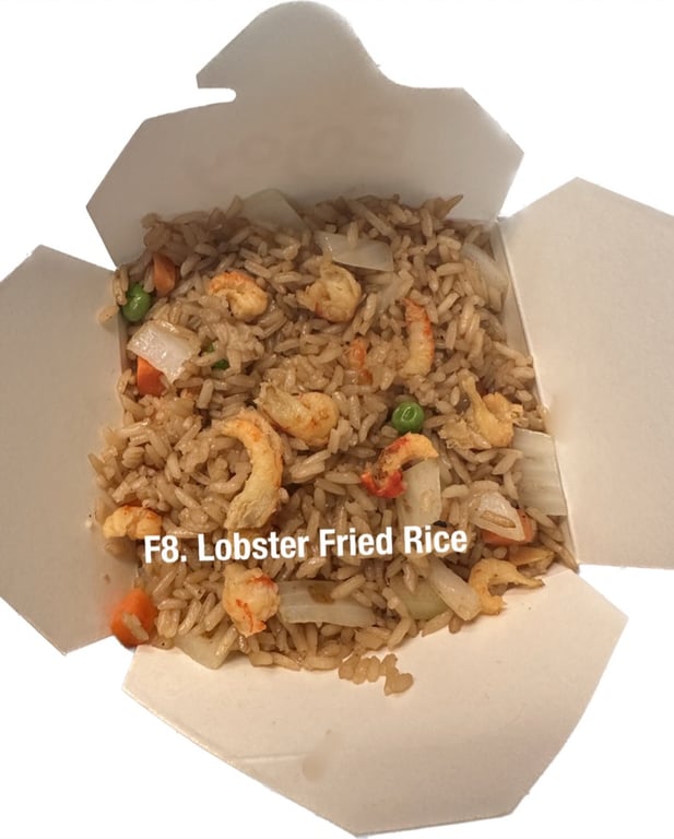 F8. 龙虾炒饭 Lobster Fried Rice