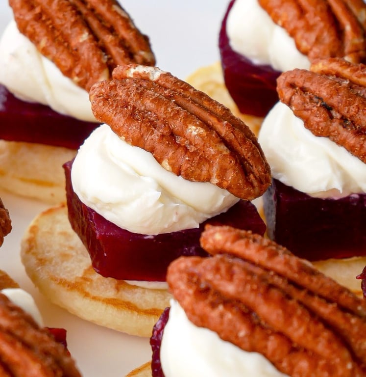 6 Blinis à la Betterave