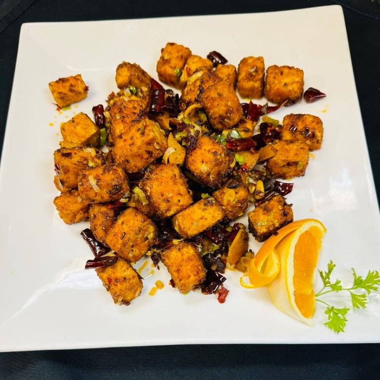 Spicy Diced Tofu