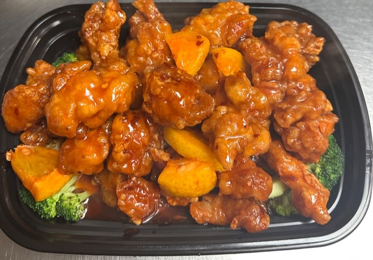 10. Orange Chicken