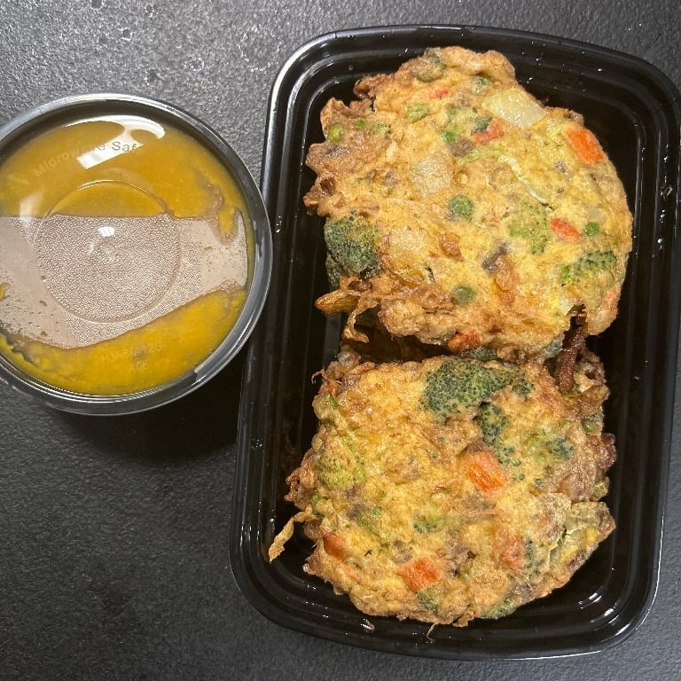 菜蓉蛋<br>50. Vegetable Egg Foo Young