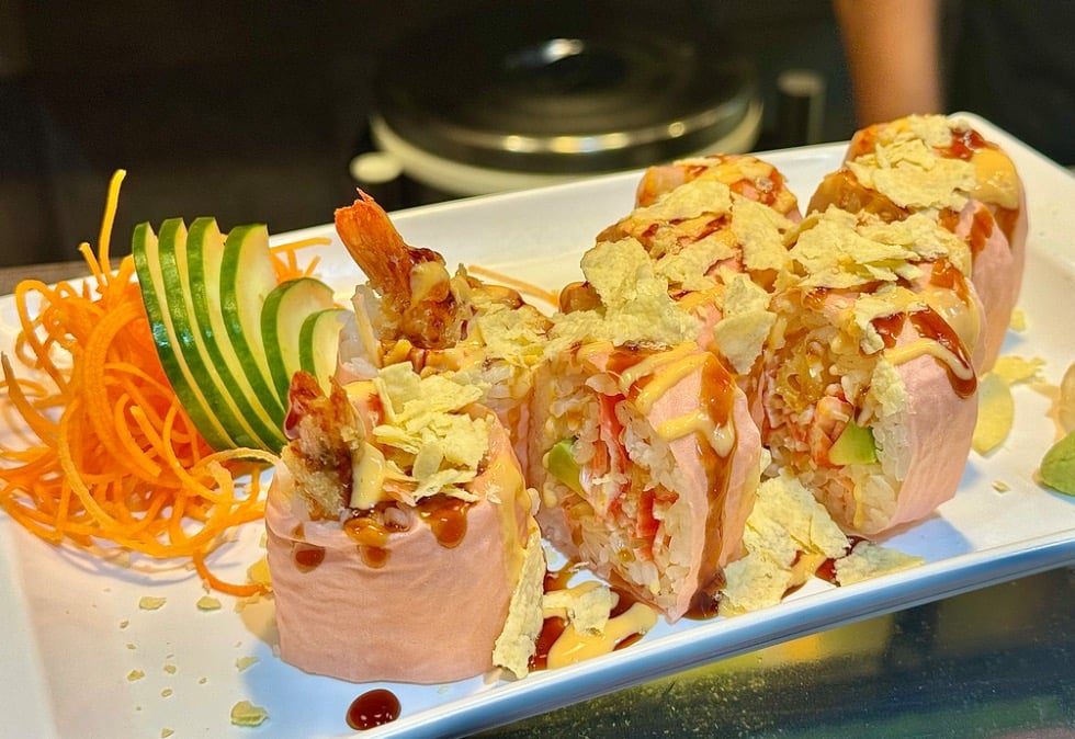 虾2只<br> Sakura Roll