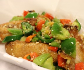 A12. Salt & Pepper Chicken Wings 椒盐鸡翅