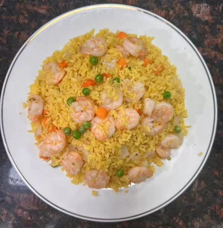 56. Shrimp Fried Rice