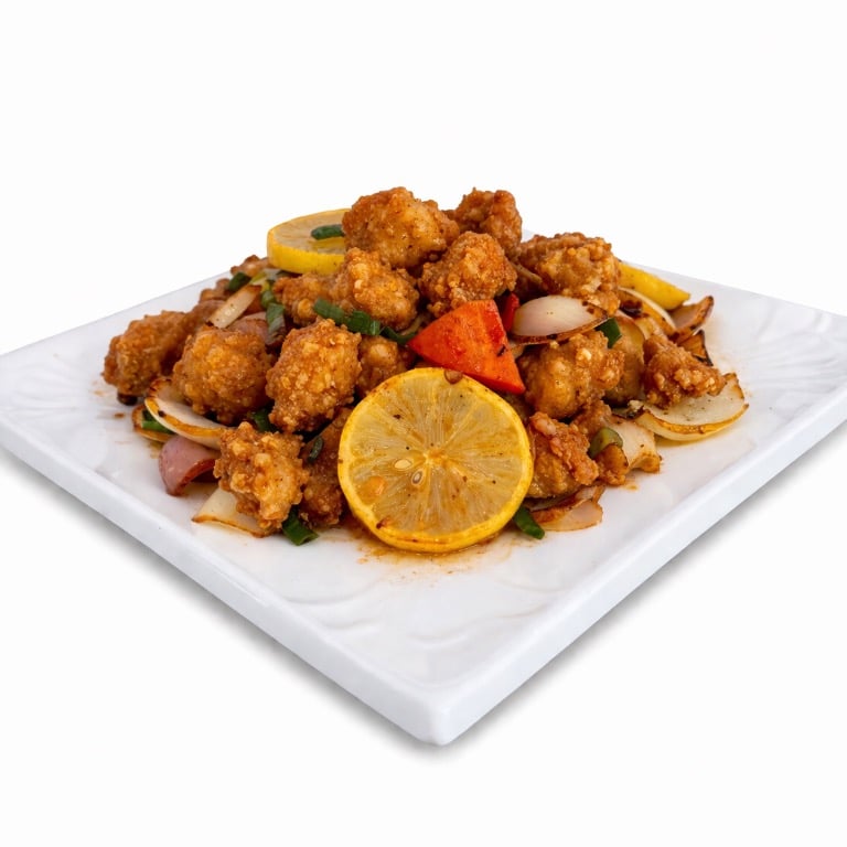 D18. Garlic Lemon Chicken