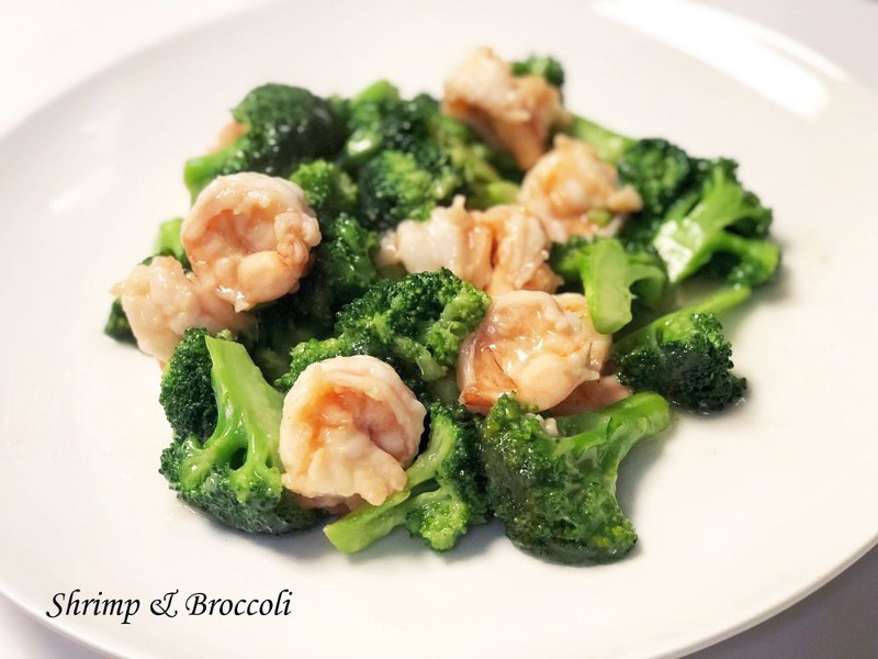 SF5. Shrimp w/ Broccoli 芥兰虾