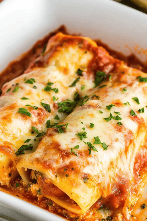 Cheese Manicotti
