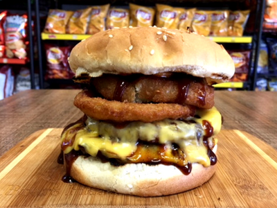 Mike's "Double BBQ Burger" Image