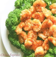 S16 Sesame Shrimp 芝麻虾