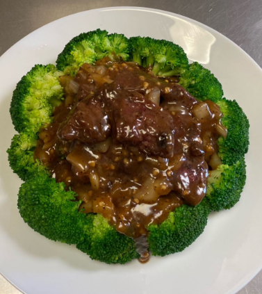 SP2. Beef Rib Eye Steak with Black Pepper Sauce 黑椒牛排