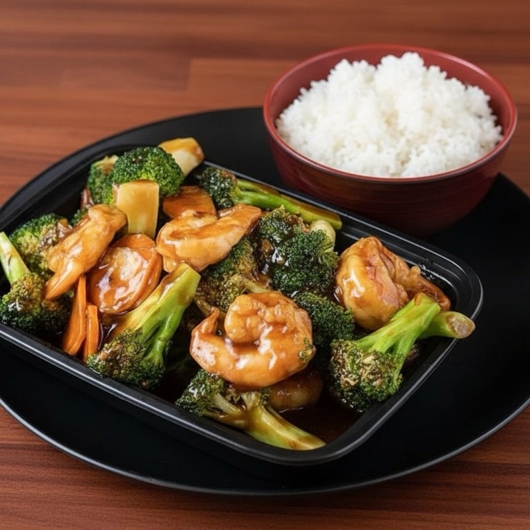 82. Shrimp w. Broccoli