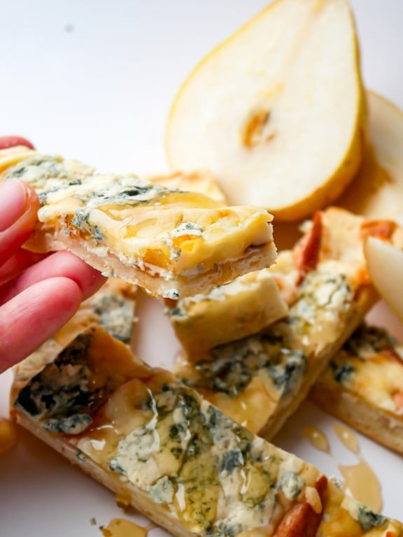 Pizza Poire & Bleu