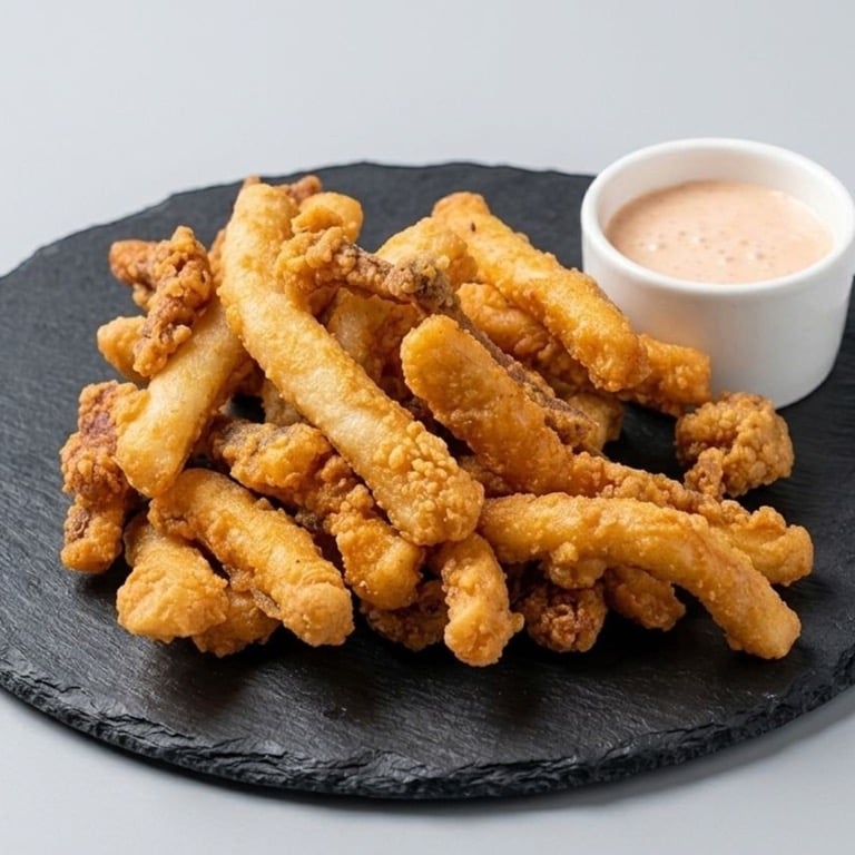 A12. 炸鱿鱼 Crispy Calamari  