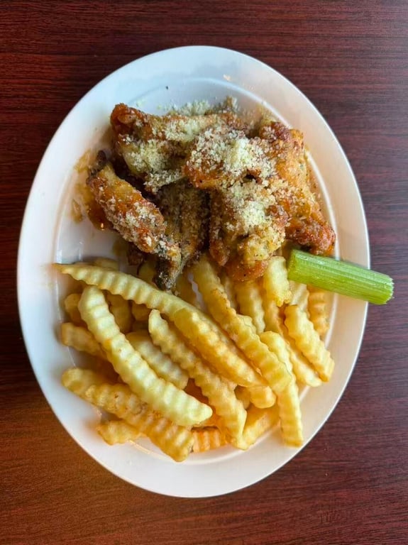 Garlic Parmesan Wings 蒜香帕尔马鸡翅