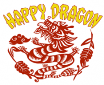 Happy Dragon - 5868 E 71st St, Indy logo