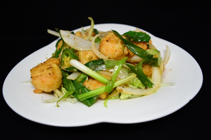 128. Salty Deep Fried Shrimp