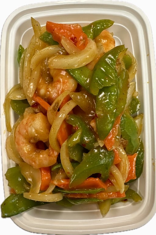 J7. 咖喱虾 Curry Shrimp w. Onion