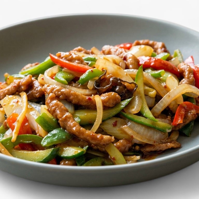 Shredded Pork w. Garlic Sauce 鱼香肉丝