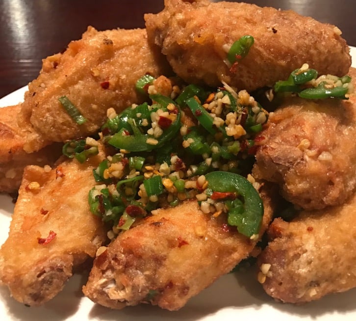 Spicy Salted Chicken Wings