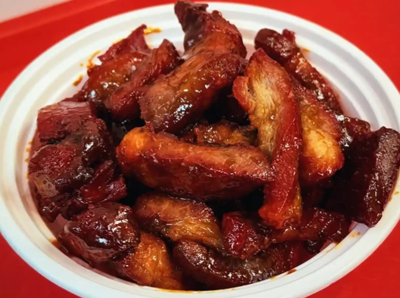 10. Boneless Bar-B-Q Spare Ribs