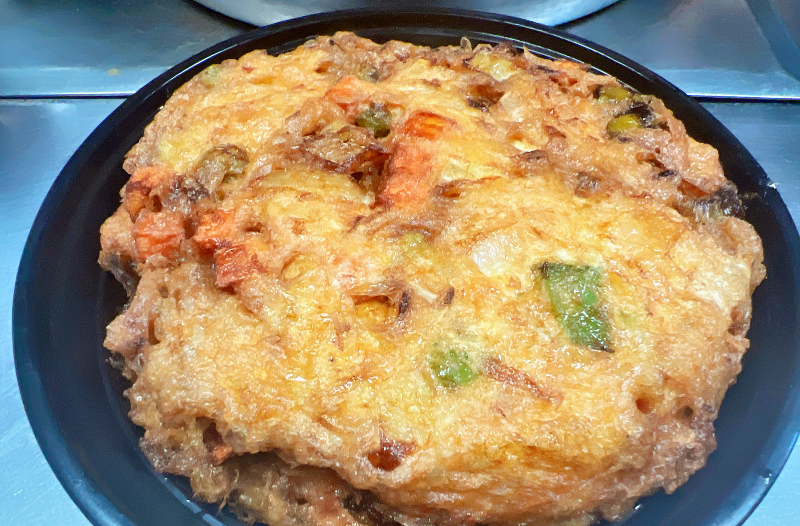 菜蓉蛋 44. Vegetable Egg Foo Young