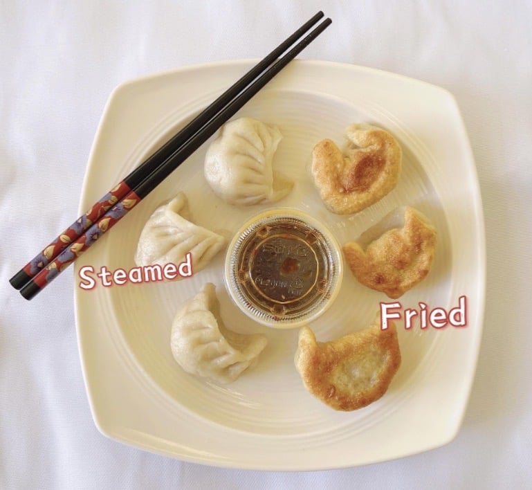 A 3. Steamed Meat Dumplings (6)