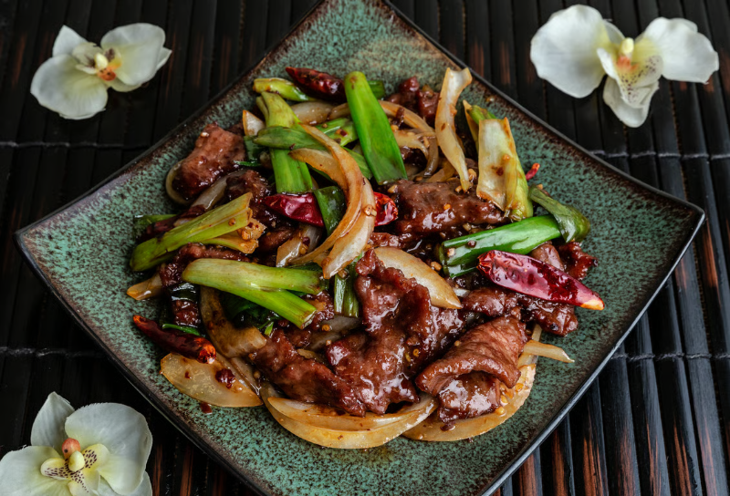 蒙古牛 Mongolian Beef