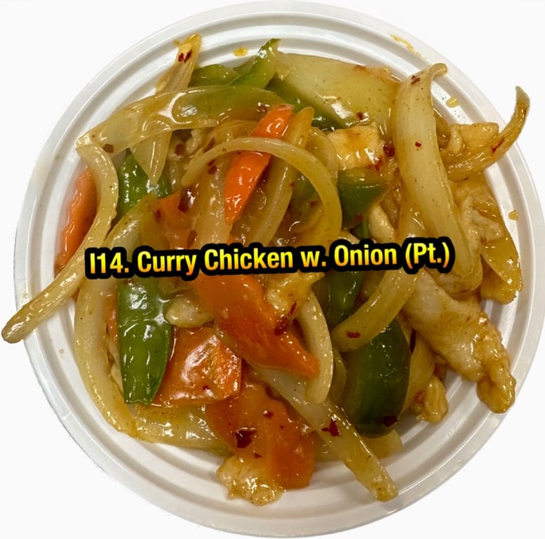 I14. 咖喱鸡 Curry Chicken w. Onion