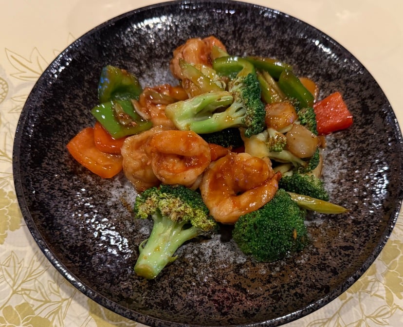 L9. Shrimp w. Garlic Sauce (Lunch)