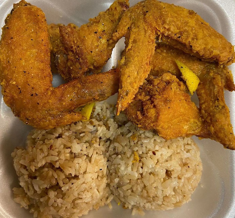 Lemon Pepper Wings (6 pcs)