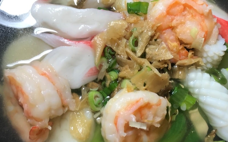 海鲜面汤 Seafood Noodle Soup Image