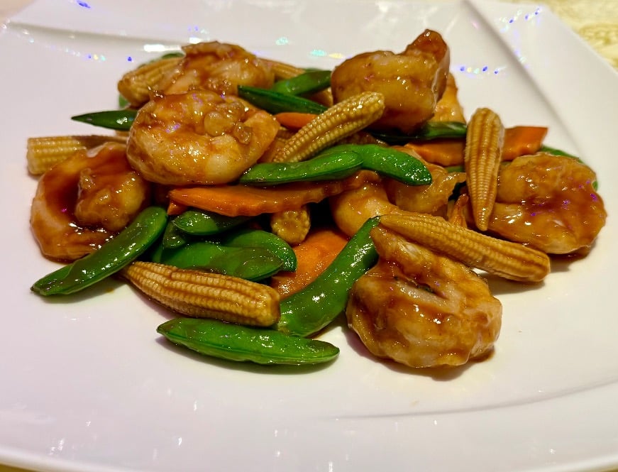 80. Shrimp w. Baby Corn