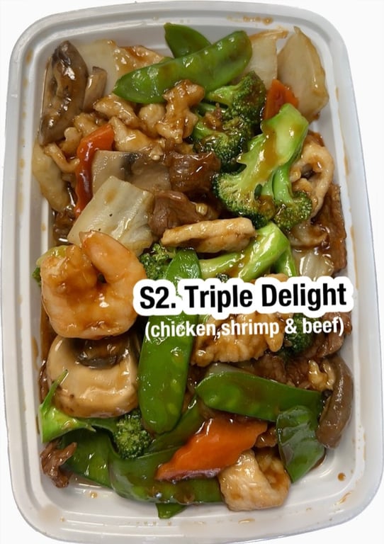 S2. 炒三鲜 Triple Delight
