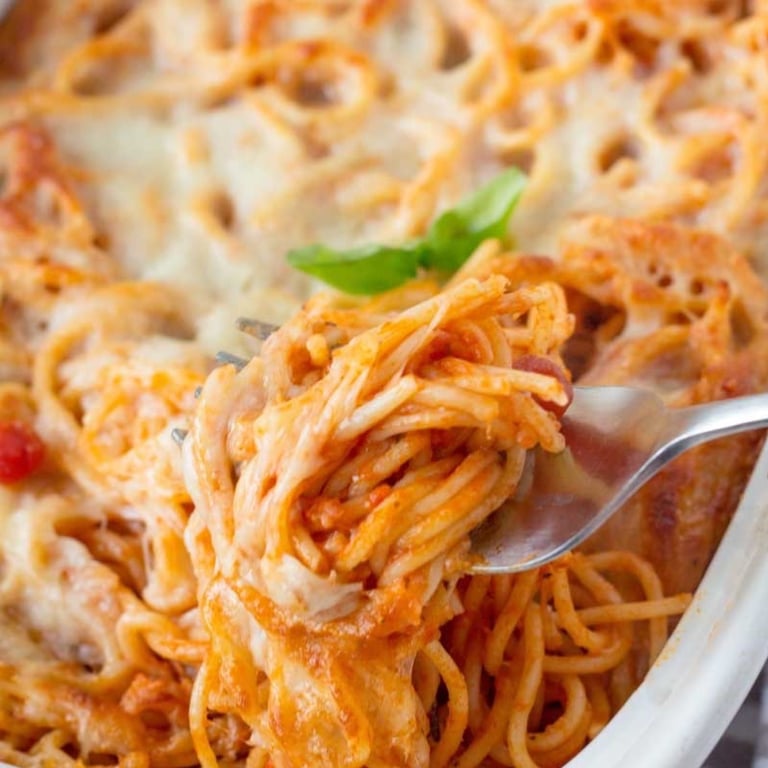 Spaghetti with Marinara and Meatballs