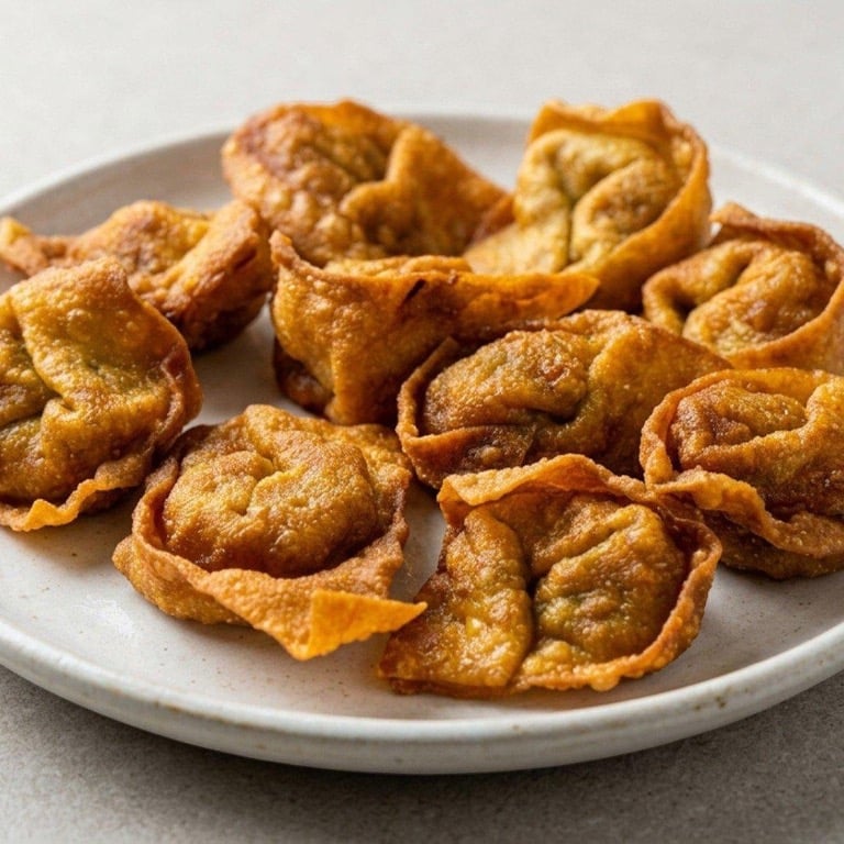 Fried Pork Wonton (10) 炸云吞