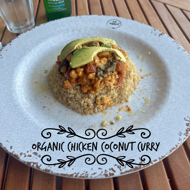 Organic Chicken Coconut Curry
