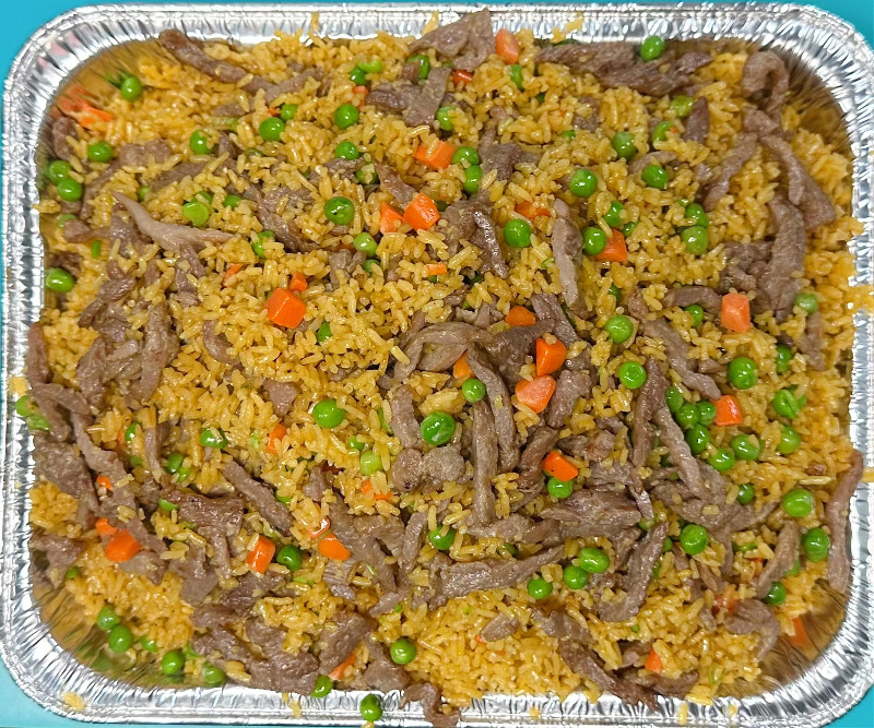 Beef Fried Rice Party Tray