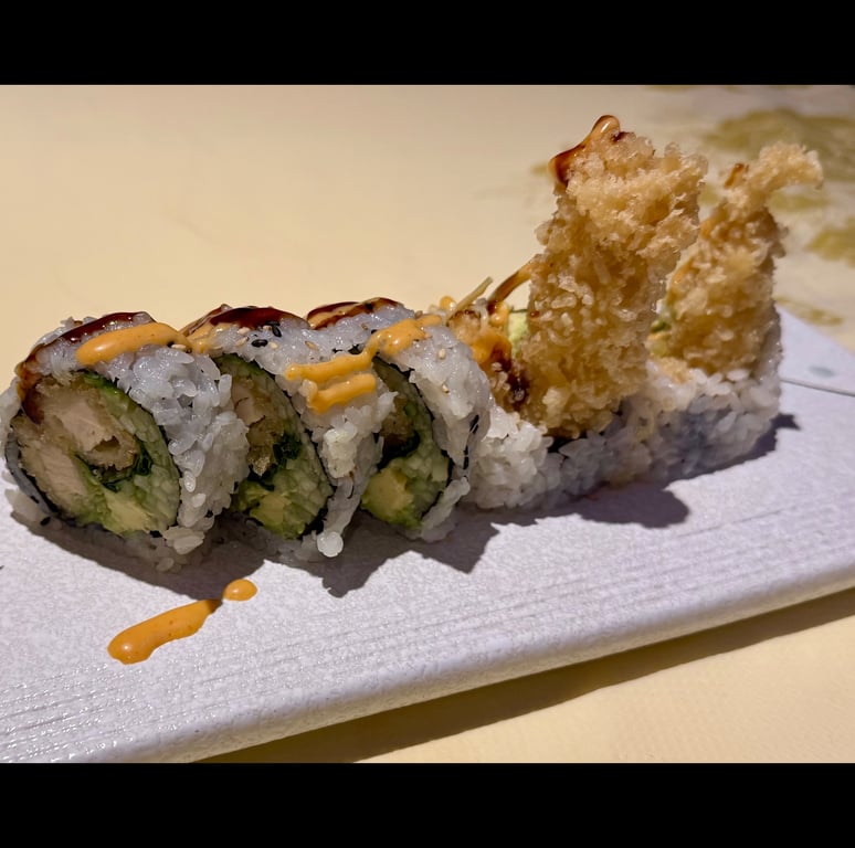 C28. Chicken Tempura Roll (5 pcs)