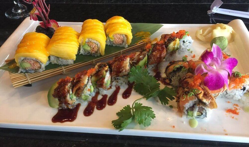 Summer Roll and Black Dragon Roll
Sapporo Japanese - Hudson