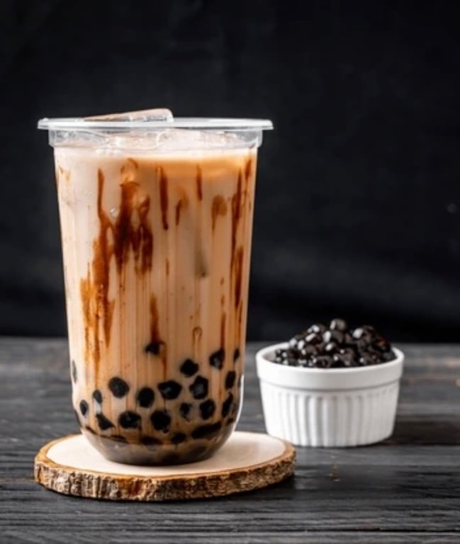 黑糖珍珠奶茶 Brown Sugar Bubble Milk Tea