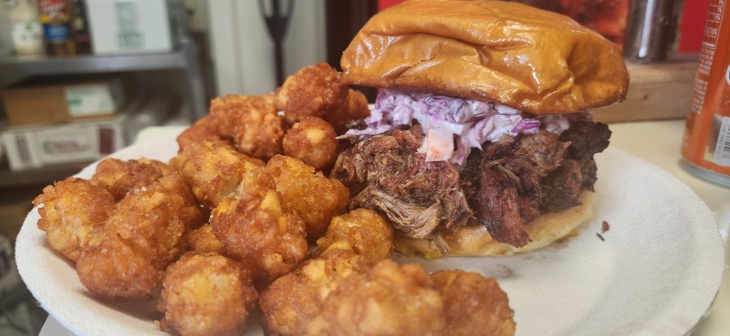 Smoked Pork Sandwich