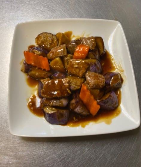 55. Beef w. Eggplant