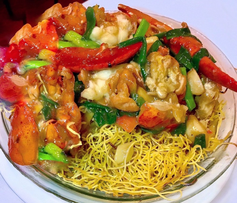 【Nd】各式龍蝦炒麵 Lobster Over Pan Fried Noodle