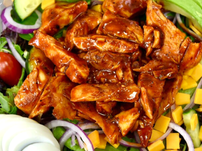 Sweet & Spicy BBQ Chicken Salad Image