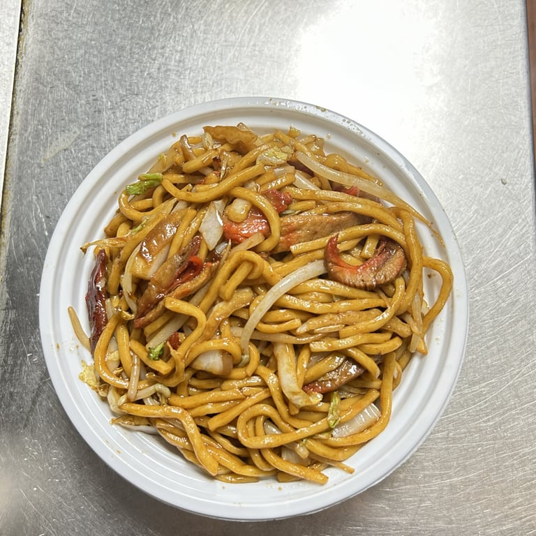 208. Roast Pork Lo Mein